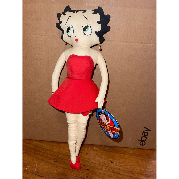 Vintage Betty Boop Cloth Doll - Picture 1 of 5